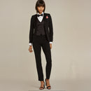 Black Shawl Collar Tuxedo Jacket