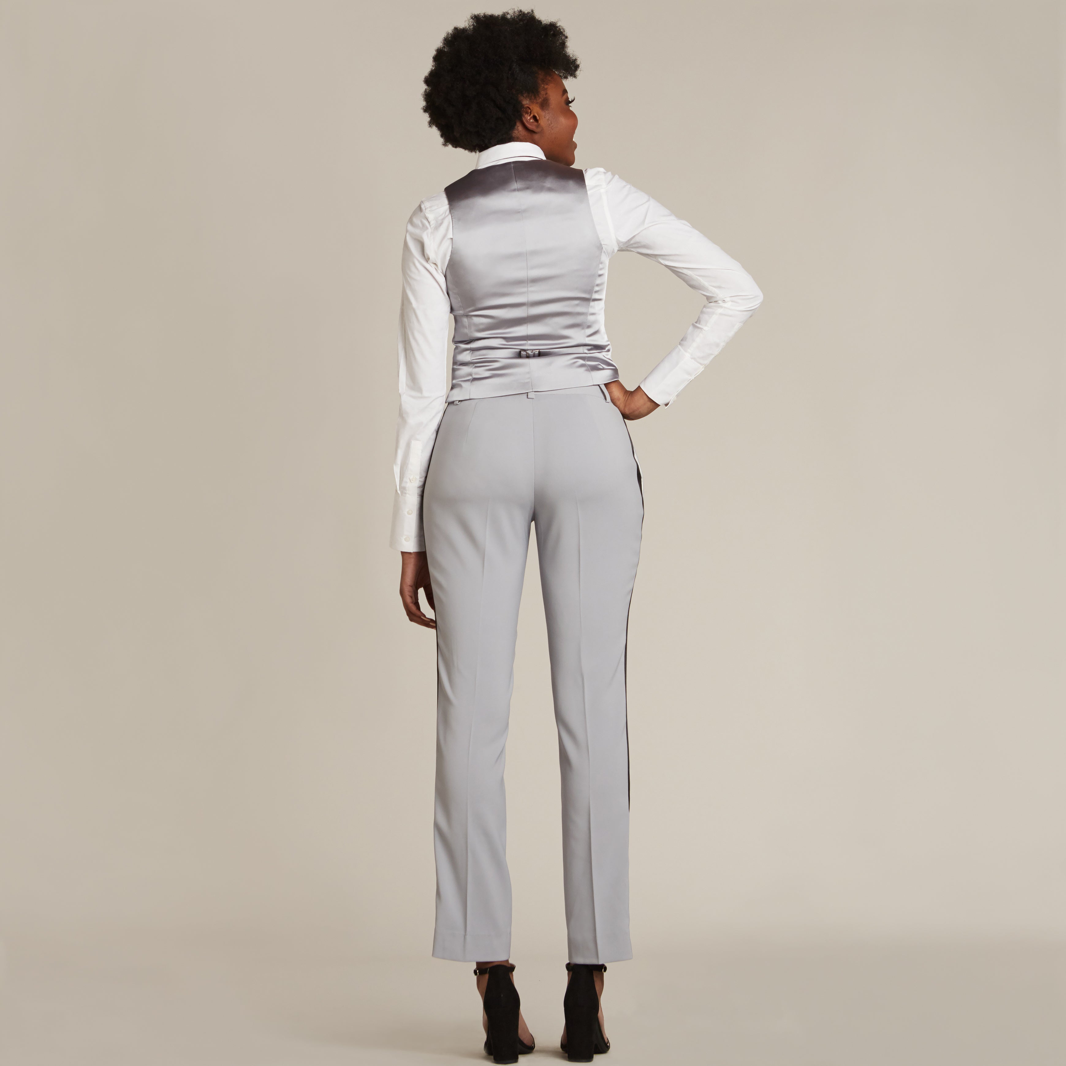 Buy Silver Trousers & Pants for Men by Siyarams Inspiro Online | Ajio.com