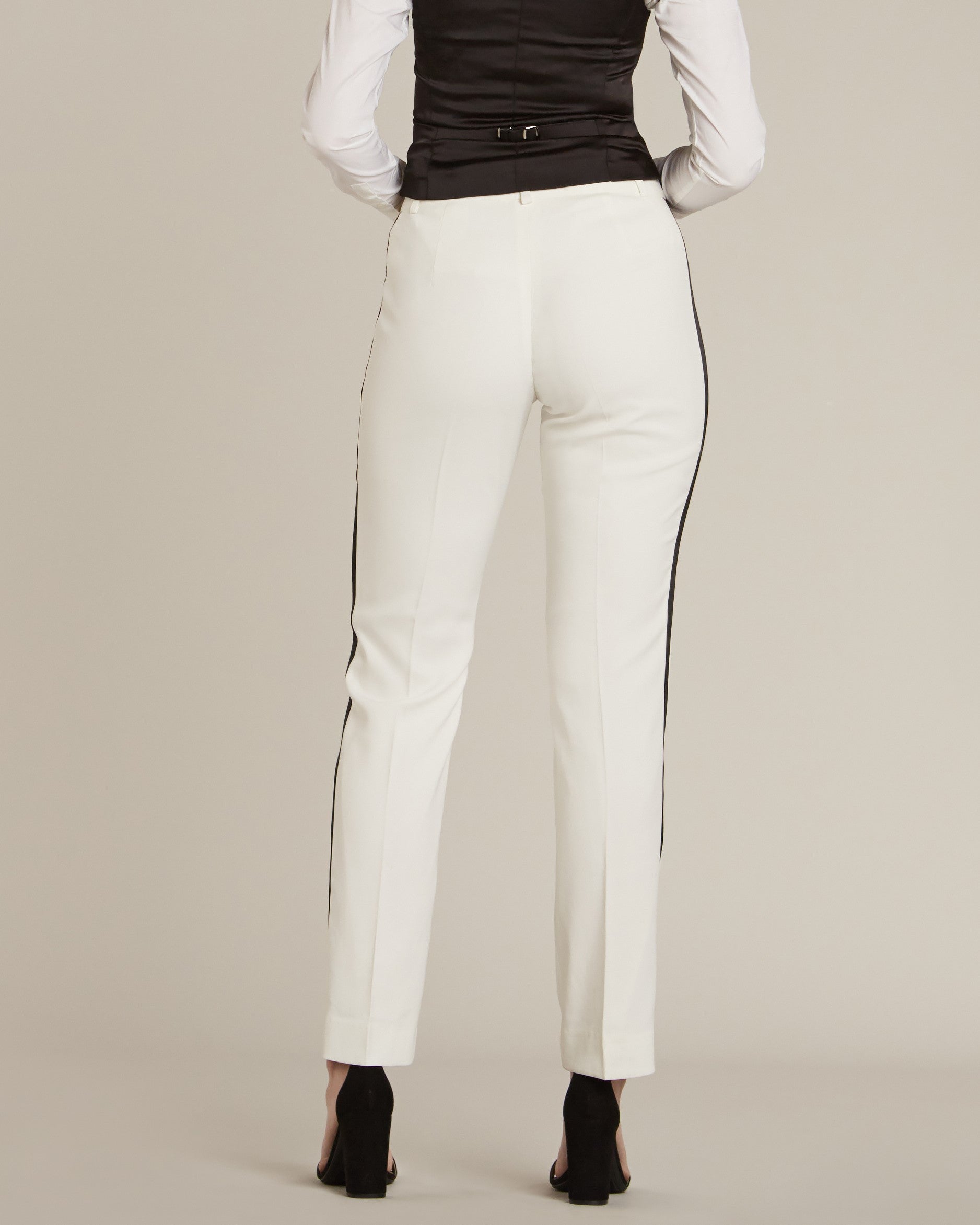 Buy Formal Trouser With Black n White Lining For Men Online @ Best Prices  in India | UNIFORM BUCKET