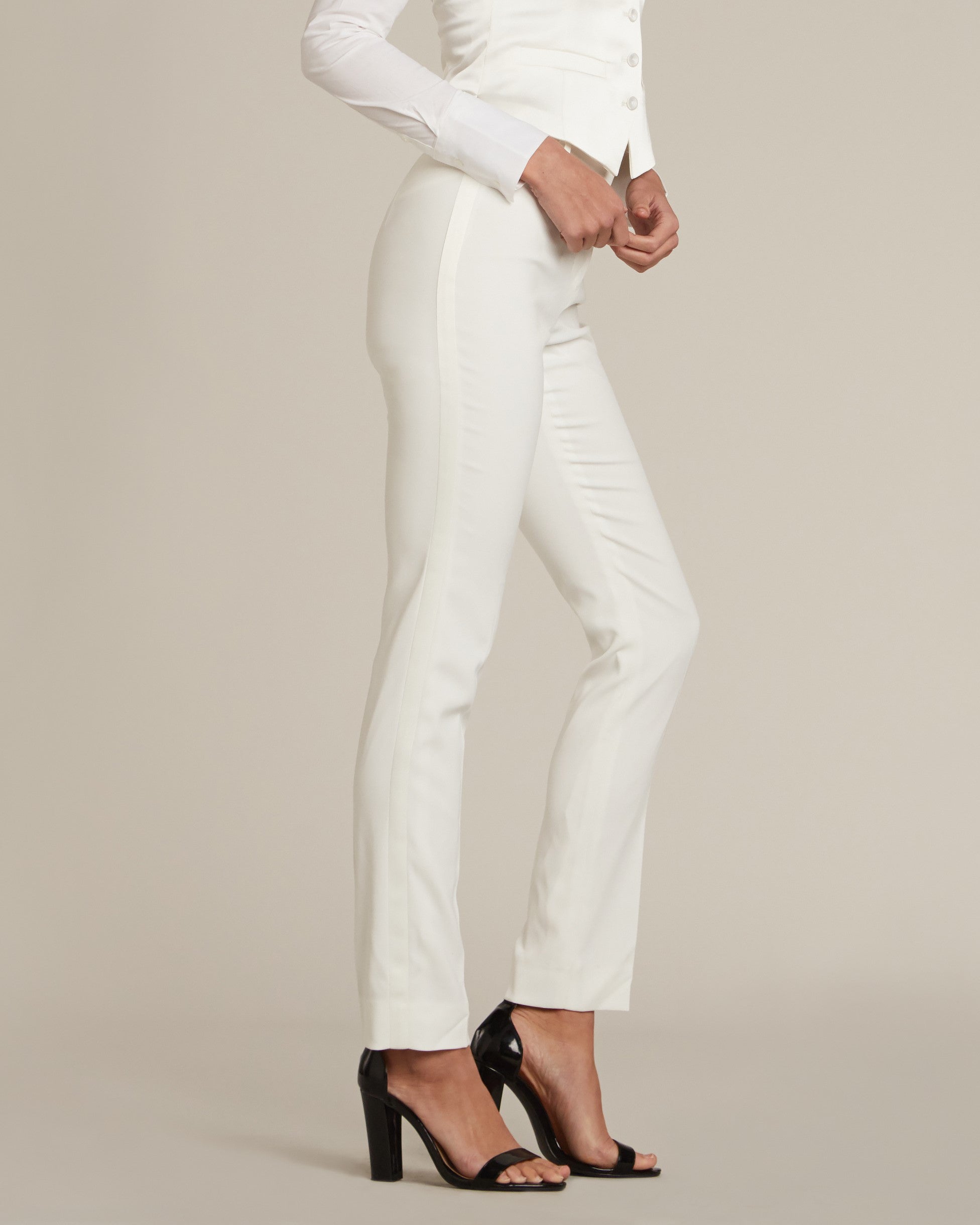 Karl Lagerfeld Tailored slim-cut Trousers - Farfetch